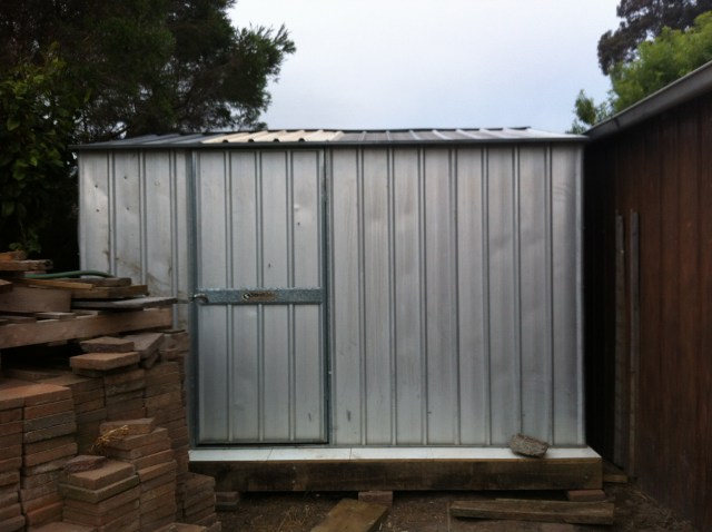 Preserving shed without outer skin